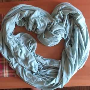 Blue Infinity Scarf
